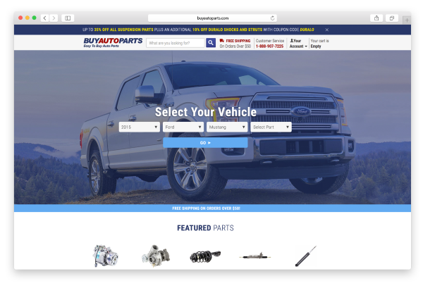 Updated Homepage Test