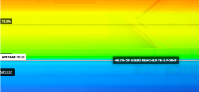 Before COVID banner removal (HotJar)