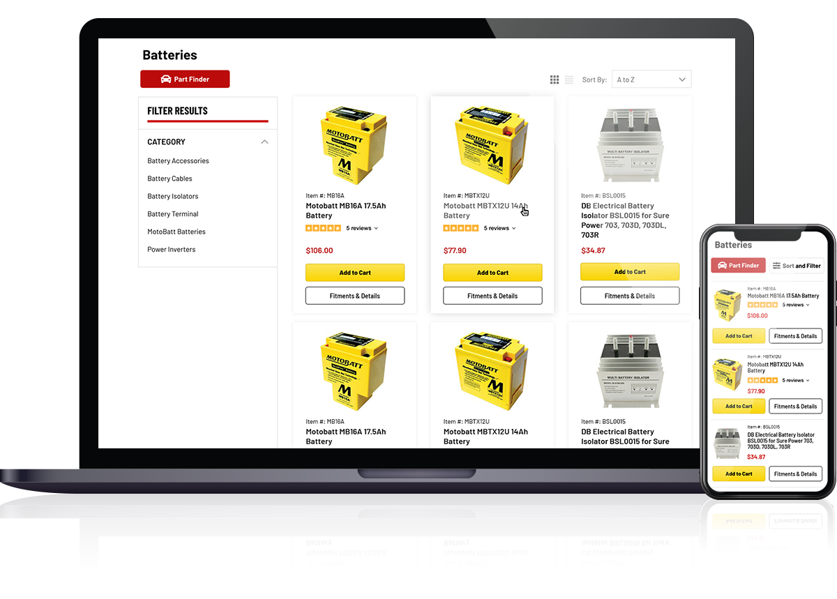 DB Electrical Product Listing Page Optimization