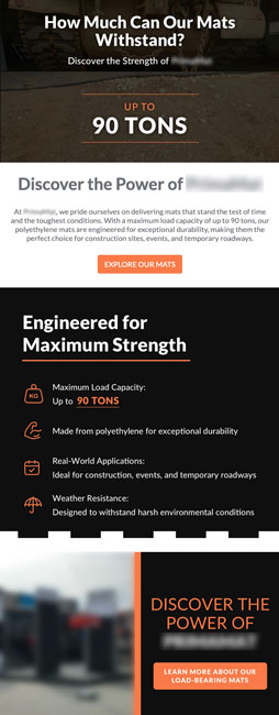 B2B Industrial Email Marketing Campaign