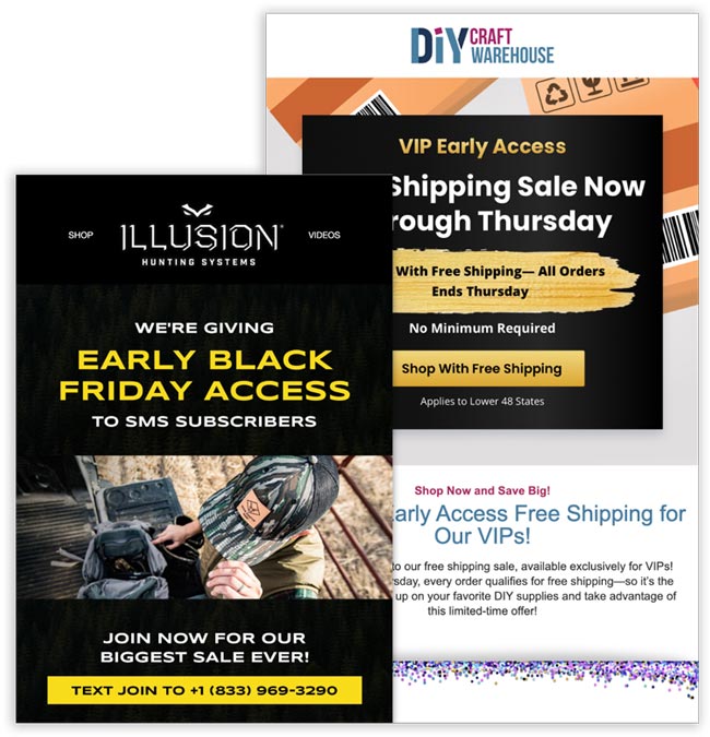 email personalization drives sales example