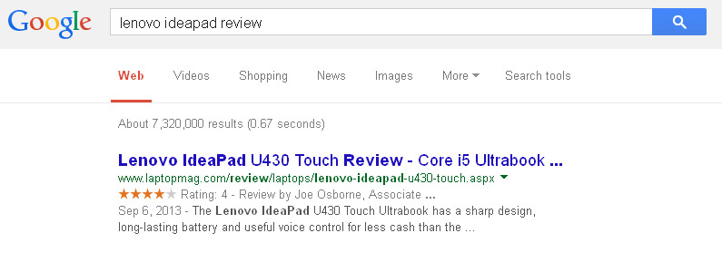 Ratings and Reviews