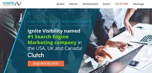 Ignite Visibility Website