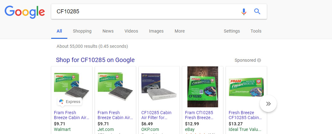 SEO for Automotive Part Numbers