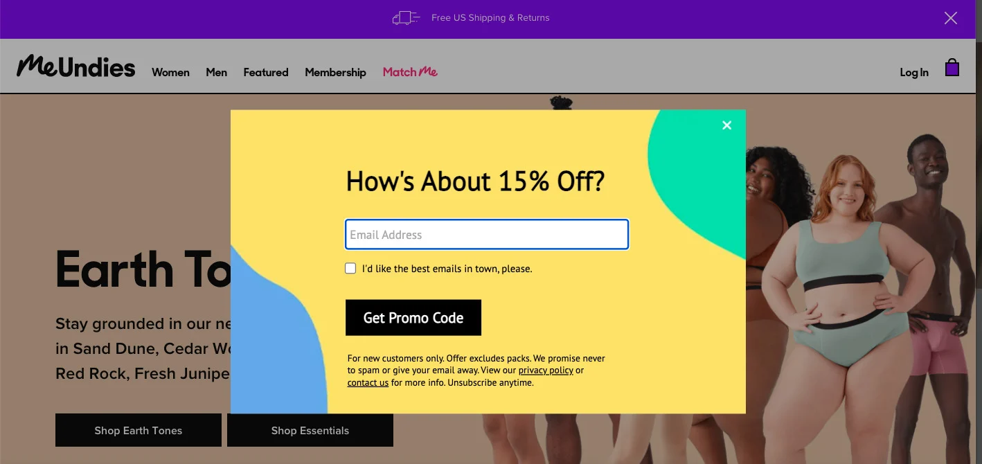 Use popup Opt-in Forms