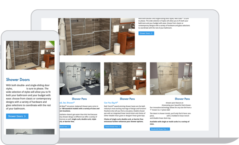 Shower Products Case Study Control