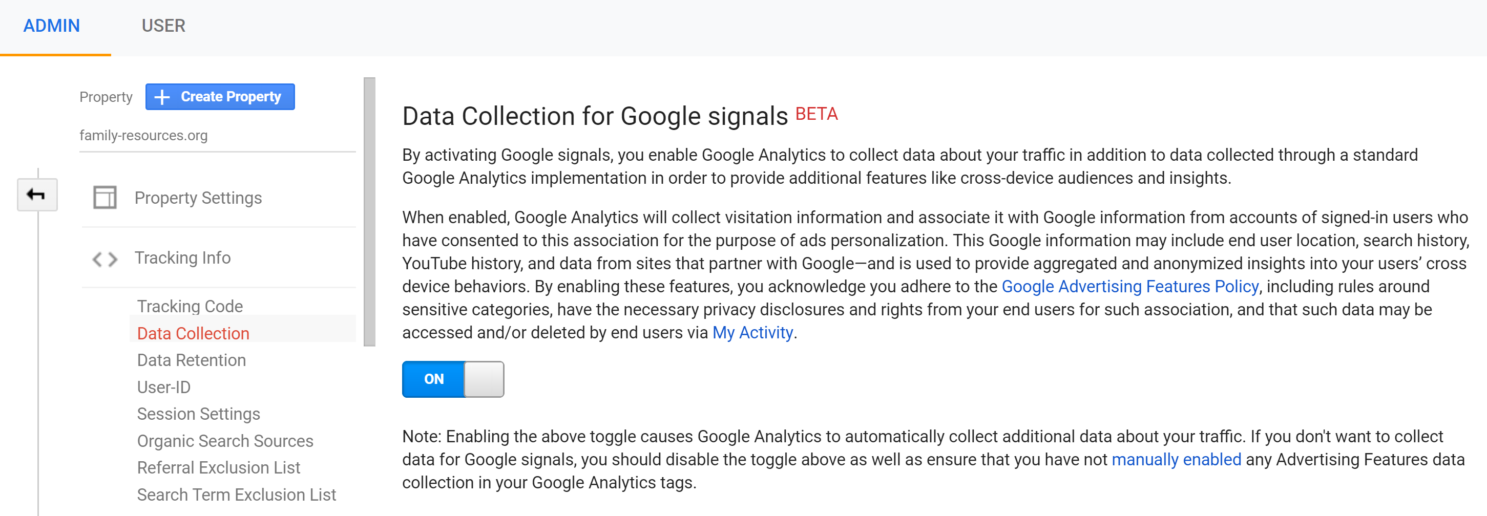 How to Activate Google Signals