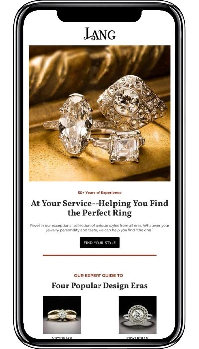 Lang Email Mobile Case Study