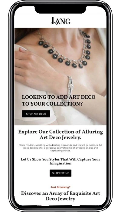 Lang Email Mobile Case Study