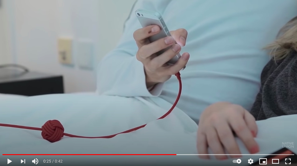 Screenshot from a video using captions for a video