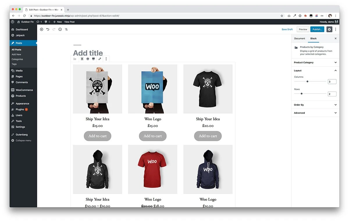 WordPress WooCommerce