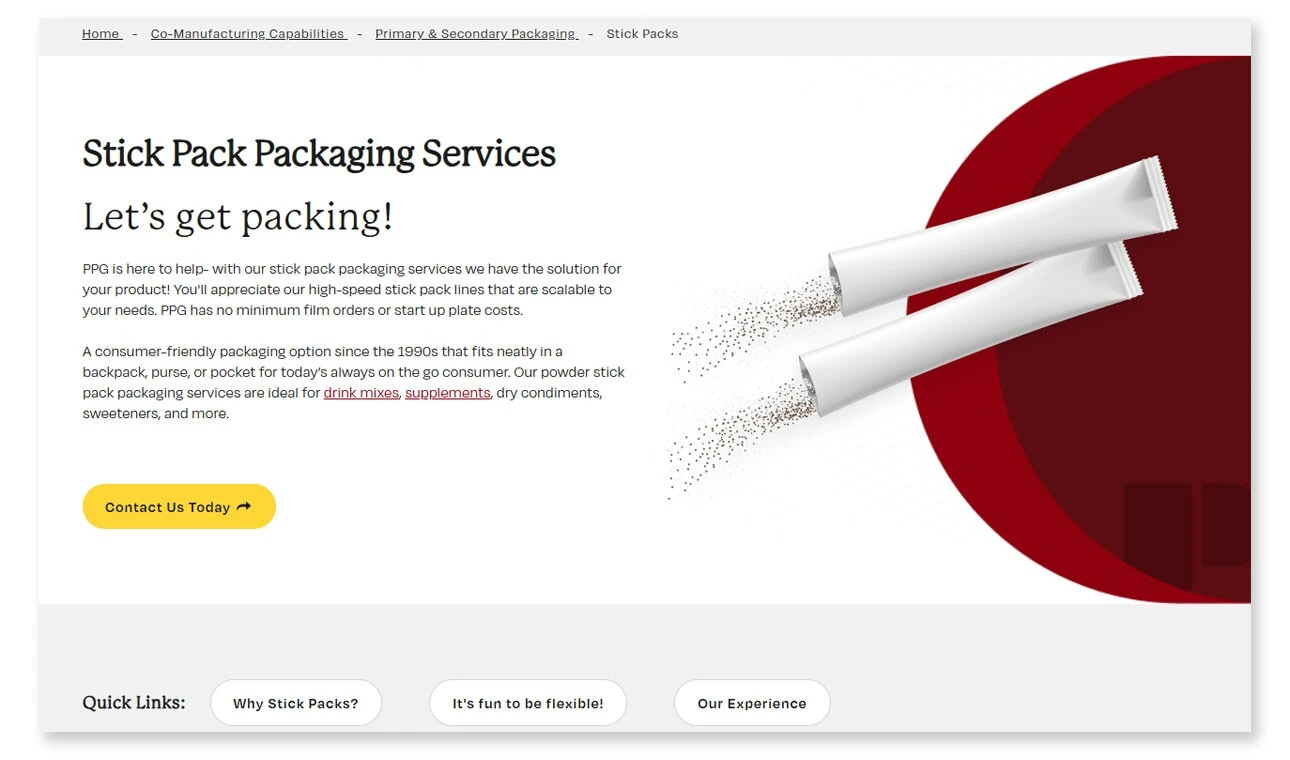 Cs Food Packaging Industry Website