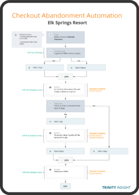Email Elksprings Checkout Abandonment Flow