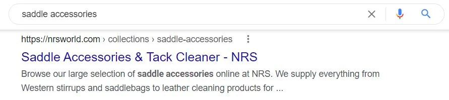 Nrs Search Result