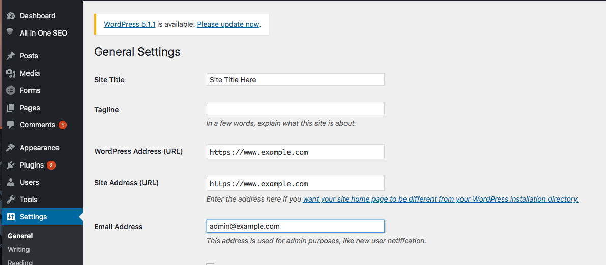 WWW vs. Non-WWW configuration