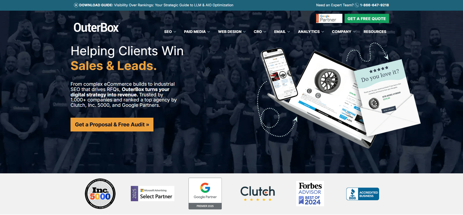 OuterBox #1 Home Services SEO Agency