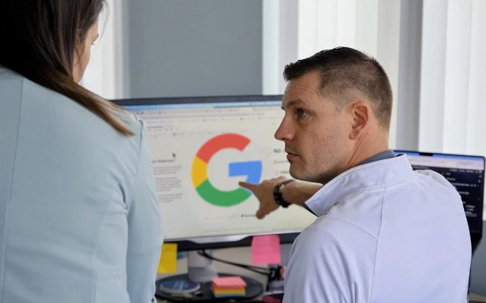 Klaviyo agency team reviewing deliverability and customer data on a desktop analytics screen