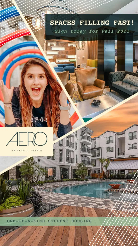 Aero on 24th Instagram seamless-pano social advertising creative