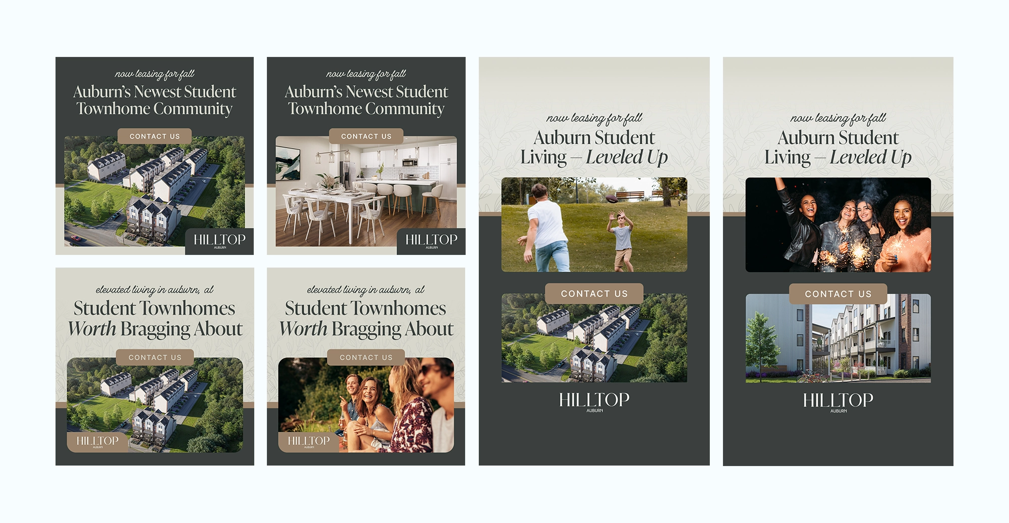 Hilltop Auburn advertising creative