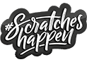 Scratches Happen logo