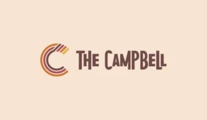 The Campbell student housing logo and wordmark