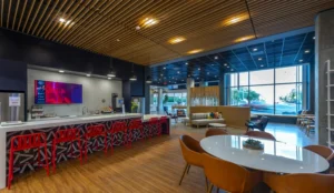 The Parker student-housing community interior near the University of Arizona in Tucson