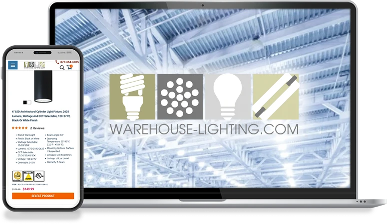 Warehouse Lighting ecommerce site from a technical SEO and speed optimization case study