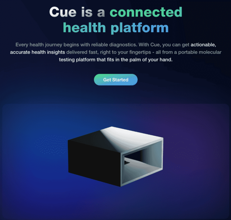 Cue Health connected diagnostic platform