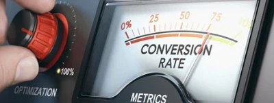 Conversion rate optimization services for product views, add-to-cart actions, leads, calls, and sales