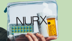 NURX medication kit featured in a paid search case study