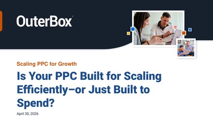 Cover of Scaling PPC for Growth, a free OuterBox resource