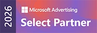 Microsoft Advertising Select Partner certification badge