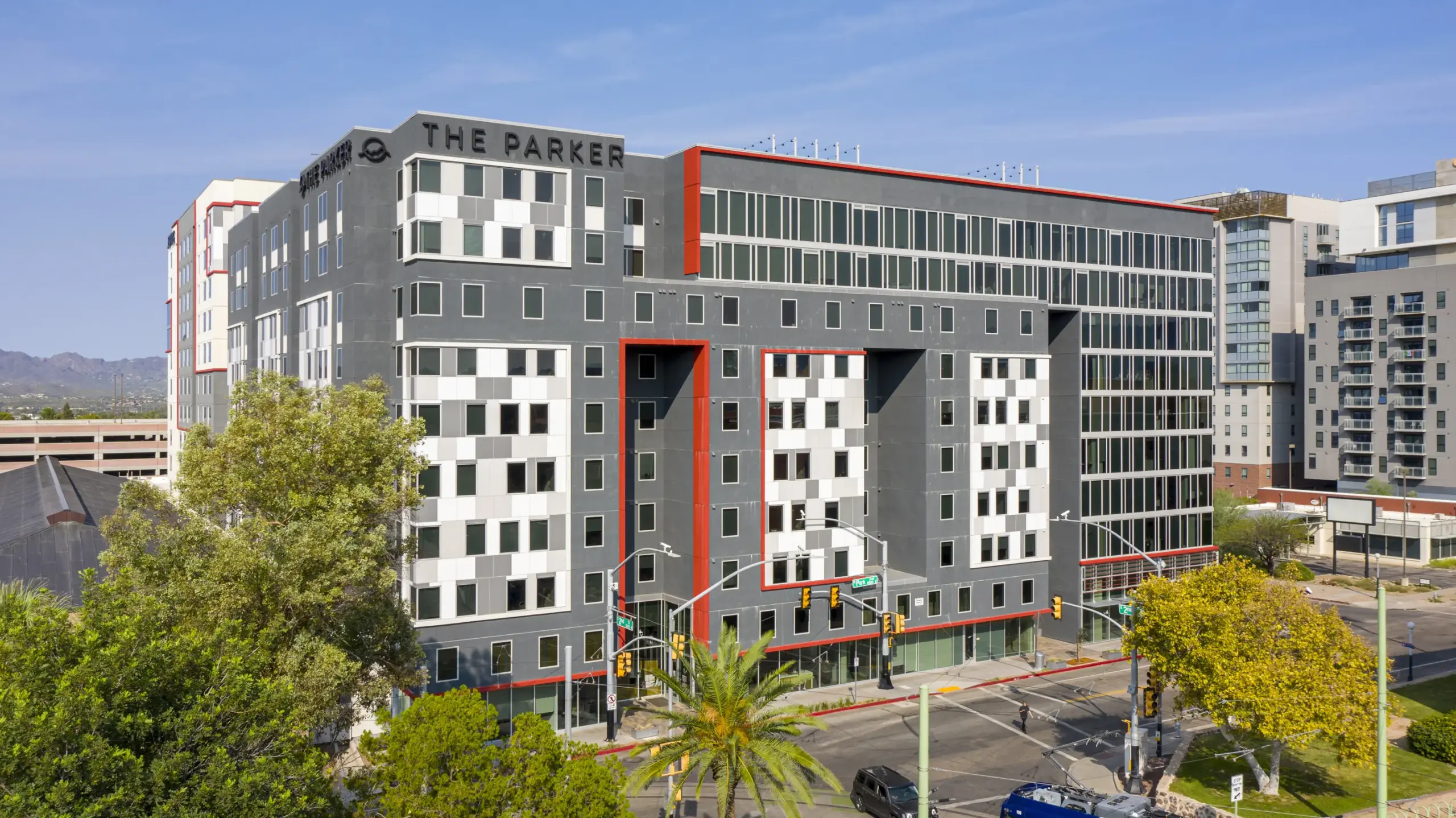The Parker building exterior